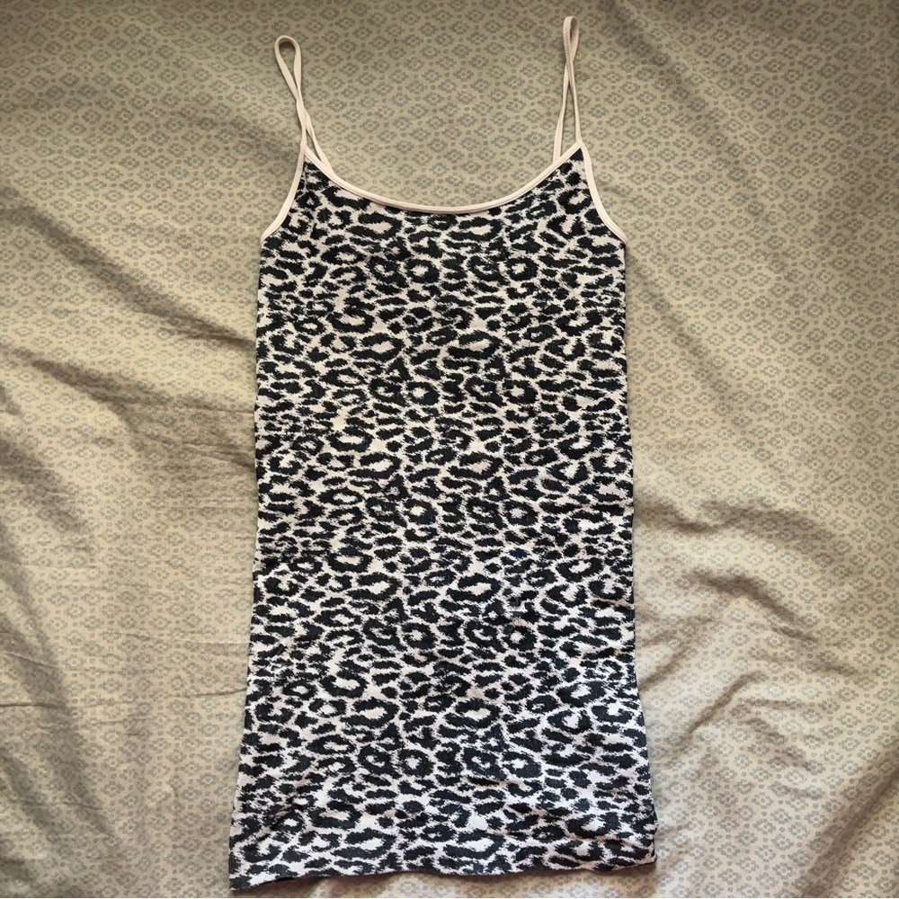 Vintage Y2k Cheetah Print Cami